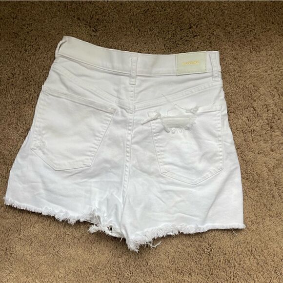 Express Super High Rise Mom Shorts - Picture 4 of 7